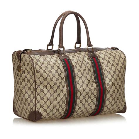 gucci weekend bag women's|weekend bags and travel Gucci.